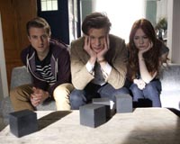 The Doctor, Rory and Amy